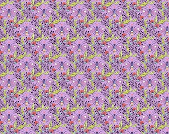 Full Moon Forest II by Tula Pink | Shake Your Honey Maker in Blossom Yardage PWTP248 | Priced by the Half Yard