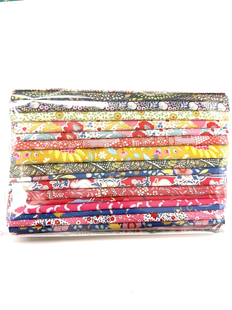 Modern Fabric Scrap Bundle | 20 Fat Eighths -Choose Your Collection image 5