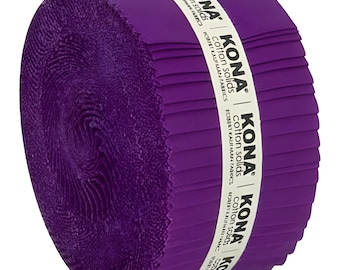Kona Nocturne Purple Coty Color of the Year 2025 Robert Kaufman Roll Up 1298-40