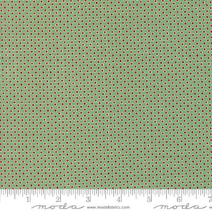 Kitty Christmas Holly 31204 15 by Urban Chiks for Moda | Priced by the Half Yard