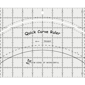 Quick Curve Ruler by Sew Kind of Wonderful