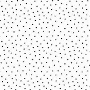 Tuxedo by Kim Schaefer White with Black Dots 9627 L- Priced/Sold by the Half Yard