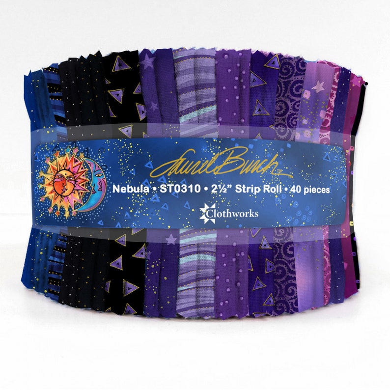 Nebula by Laurel Birch Strip Roll for Clothworks 40 2.5 Strips CLTST0310