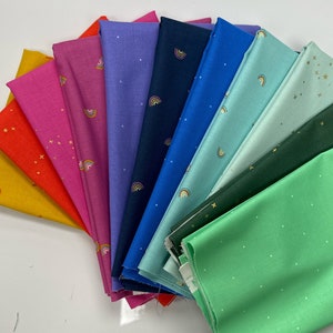 Cotton and Steel Basics Half Yard Bundle  11 Prints