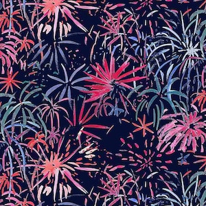 Fireworks  by Dear Stella Designs 1785 - Priced/Sold by the Half Yard