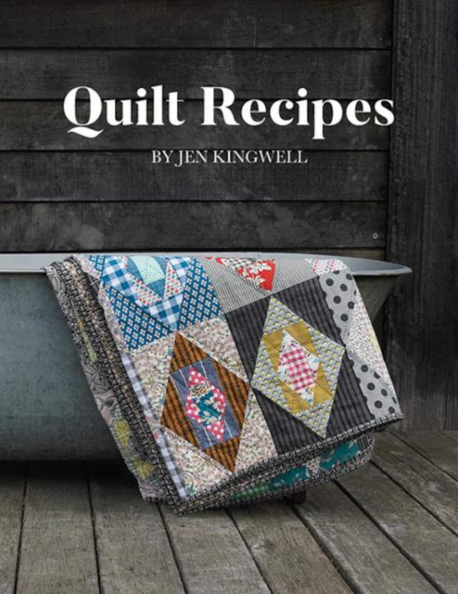 Wensleydale Template Set by Jen Kingwell pattern in Quilt Etsy