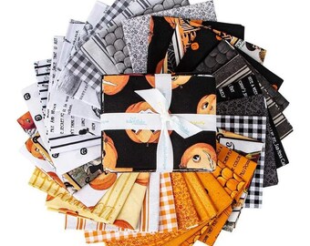 Pacchetto Fat Quarter di zucca di J. Wecker Frisch / 29 stampe