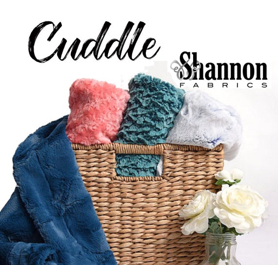 Cuddle 60 Wide Solids by Shannon Fabrics Priced/sold by the Half Yard 