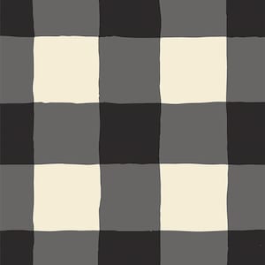 Plaid of my Dreams Snow em CANVAS da Storyteller por Maureen Cracknell para Art Gallery Fabrics | Preço/Vendido em Incrementos de Meio Jarda