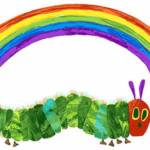 Very Hungry Caterpillar by Eric Carle A9597 L Panel 24" x 44"