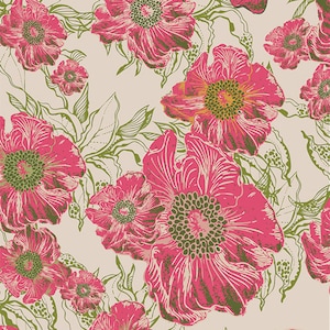 HyperNature Lush Foliage Vivid in RAYON by Pat Bravo for Art Gallery Fabrics | Priced/Sold in Half Yard Increments