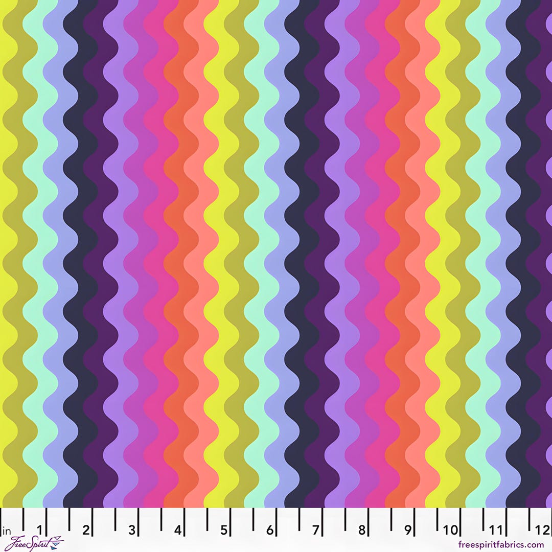 Floral Reef Wave Rider PWTP272.DEEPDIVE Yardage by Tula Pink - Etsy