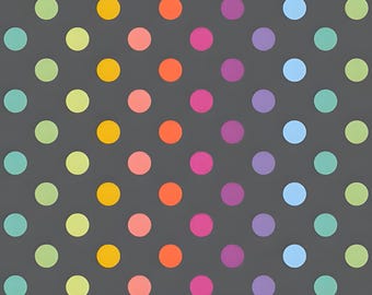 Pompon da discoteca Graywork True Colors in Carbon PWTP262.Carbon di Tula Pink / Prezzo a mezzo metro
