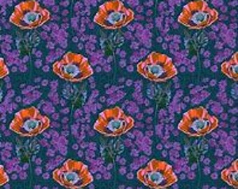 Bright Eyes Possy in Meadow by Anna Maria Horner PWAH1501 Evening- Priced/Sold by the Half Yard