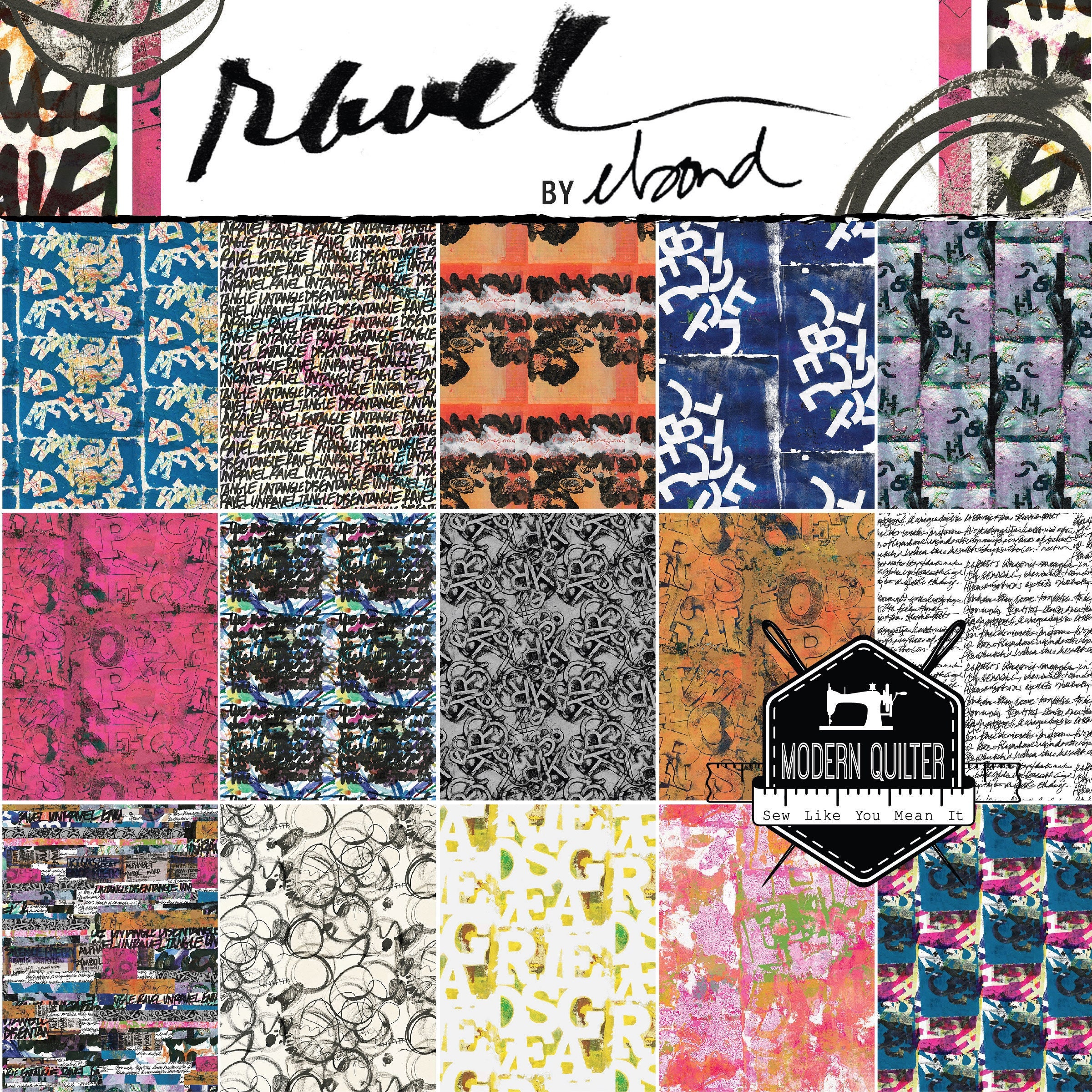 RAVEL Collection 15 pc. Fabric Bundles – e bond