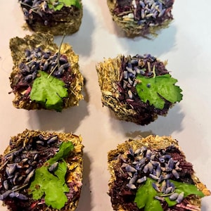 Blueberry Haystacks