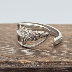 Sterling Silver Vintage Maine Spoon Ring
