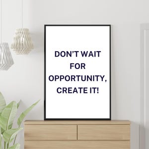 Motivational Quotes Wall Art, Digital Download, Printable Wall Decor, Home Decor, Digital Print, Inspirational Quotes, Housewarming Gift