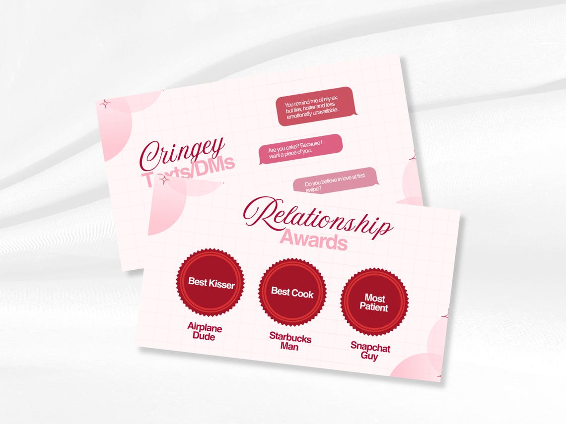 Dating Wrapped Presentation Template, Customizable Slideshow (canva ...