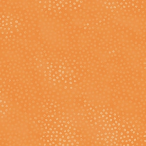 Dots Blender ~ Orange ~ By the Half-Yard Fabric Editions