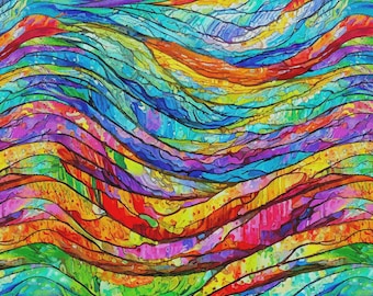 Faith in Full ~ Stained Glass ~Henry Glass ~ Sold by the Half-yard (#431)