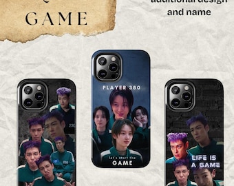 Squid Game Phone Case, Player 380, Protective Hard Shell Cover - Etsy