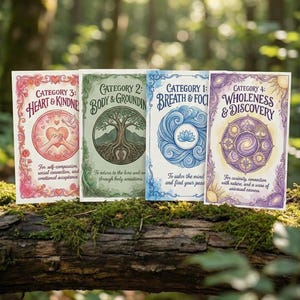 Mindfulness Cards for Kids, Emotional Balance and Coping Activities