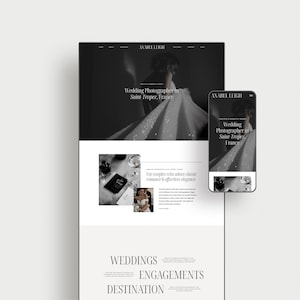 Modelo Showit para Fotógrafos | Site Editorial de Fotografia de Casamento | Anabel