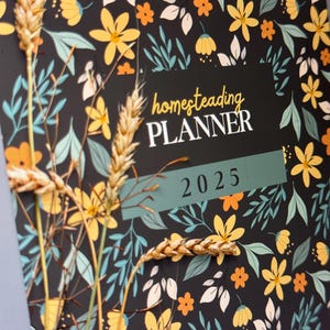 Homesteading All in One Planner I Digital Download for Women I Garden Budget Tracker Journal Monthly Calendar Weekly Calendar Printable