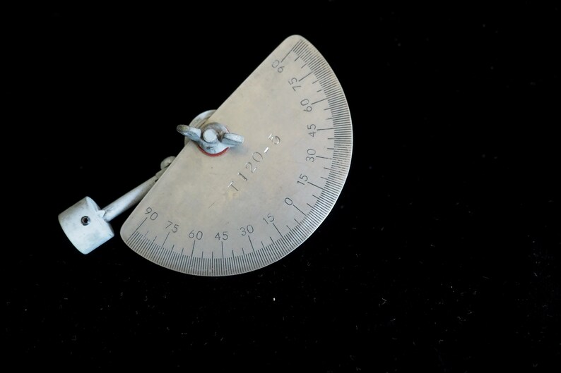 1953 North American Engine /& Surface Control Protractor Vintage Flight Test Equipment T9