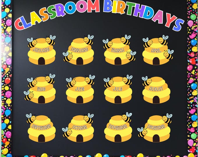 Welcome to Our Hive, Bumble Bee Themed, Pre-made Bulletin Board ...