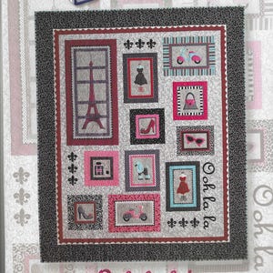 Französische Reisestickdatei für Quilts mit Husqvarna Viking Maschinen, USB Stick