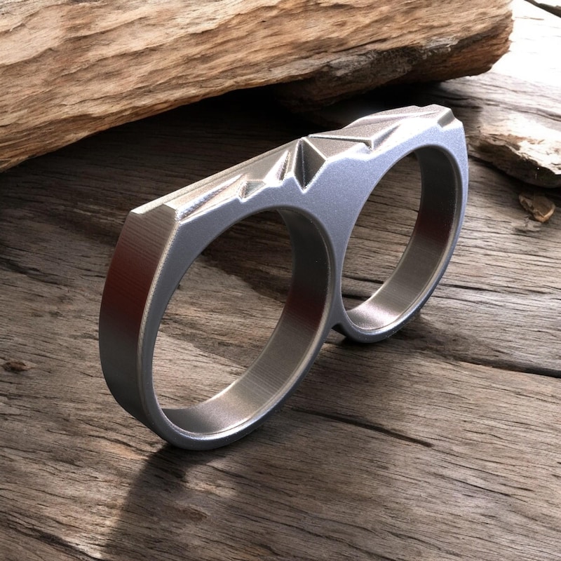 Double Finger Ring - Etsy