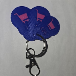 Winkelwagenhouder, winkelwagen, token