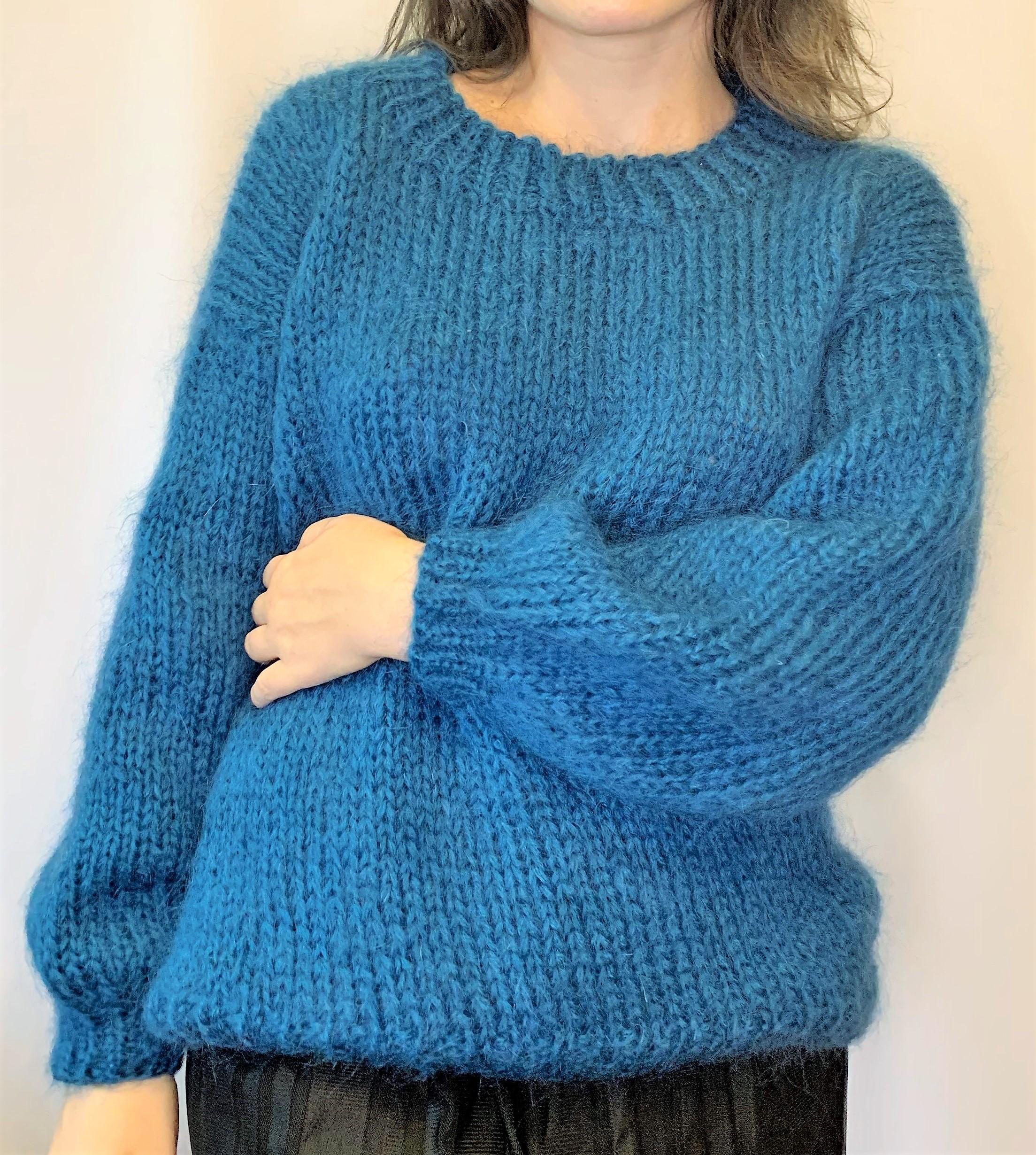 Golfino in lana mohair Italia