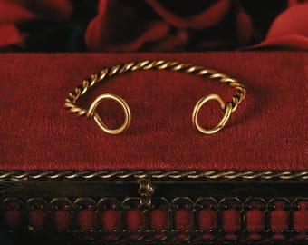 Twisted medieval bracelet reproduction