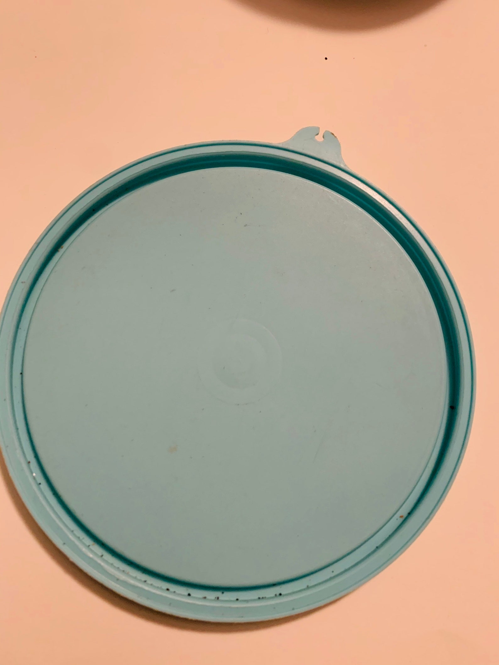 Tupperware Replacement Lid Round Blue 6 22724 3 Etsy