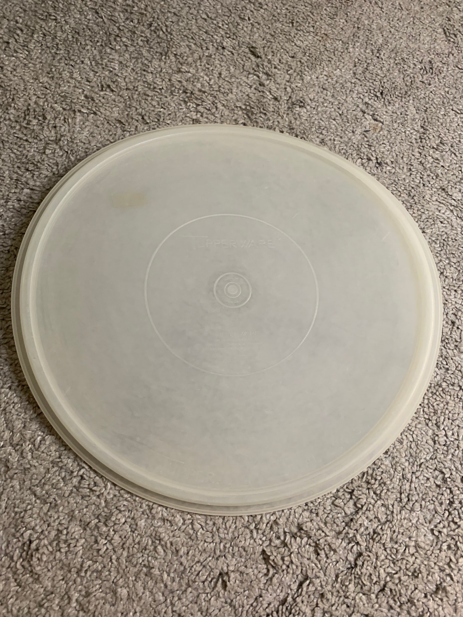 Tupperware Replacement Lid Large Round 22415 4 Etsy