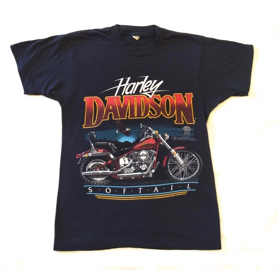 Vintage Harley Davidson Softail T-shirt