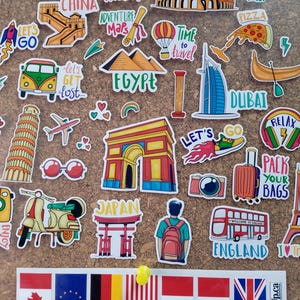 Reise Sticker - Exklusiv für Etsy
