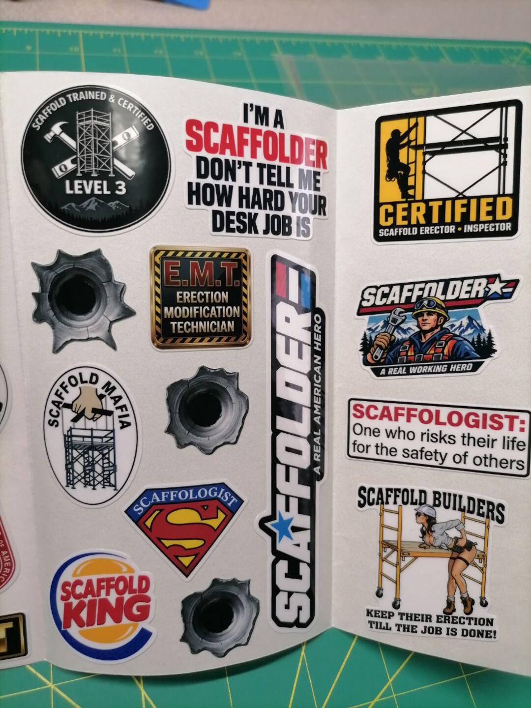 Scaffolder Sticker Pack – 30 Pcs - Etsy