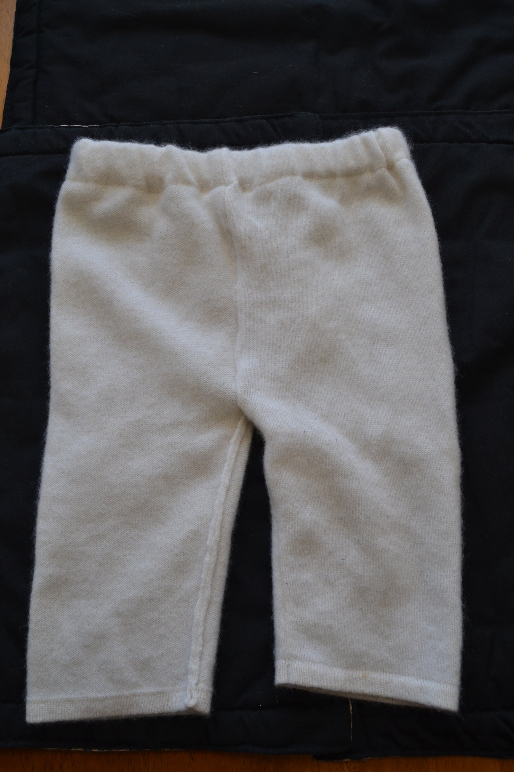 cream baby leggings