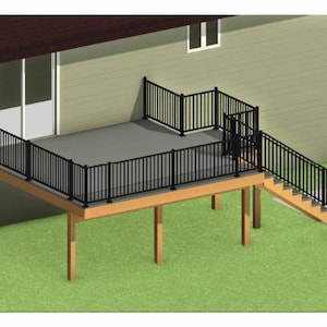 DECK PLANS_16x16_With 3x6 Outcropping_USA DESIGN