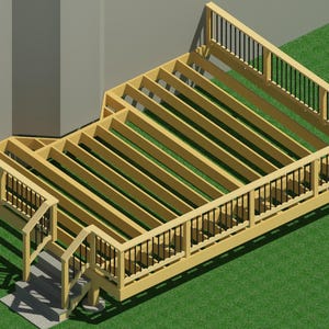 DECK PLANS_20x16_LOW TO GROUND_USA DESIGN
