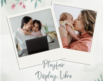 Livsplanerare för upptagen mamma - Veckovis och daglig att-göra-lista, måltids- och barnrutiner | Utskrivbar PDF | Digital kalender för mammor