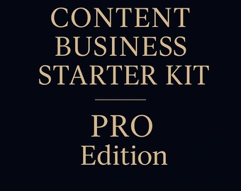 Startpaket för innehållsföretag – Digitalt lanseringssystem med TikTok-mallar Verktyg för att skapa trattkartor