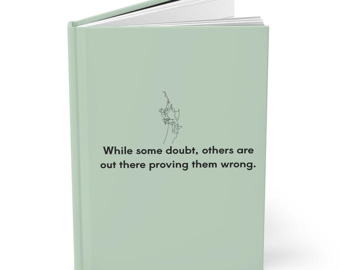 James Baldwin Quote Journal: Motivational Office Decor, Inspirational Gift