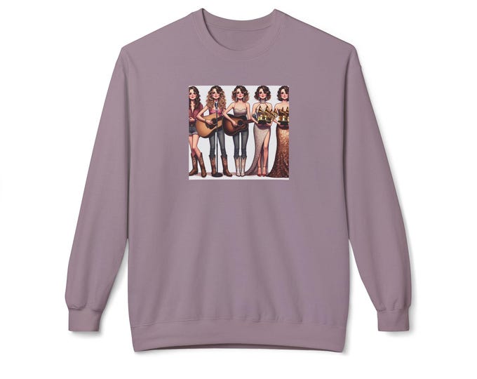 Iconic Women Music Era Sweatshirt - Music Fan Fleece Crewneck