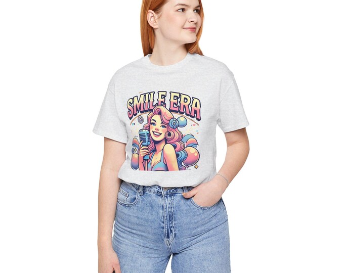 Smile Era Tie-Dye Unisex Tee: Retro Festival Shirt