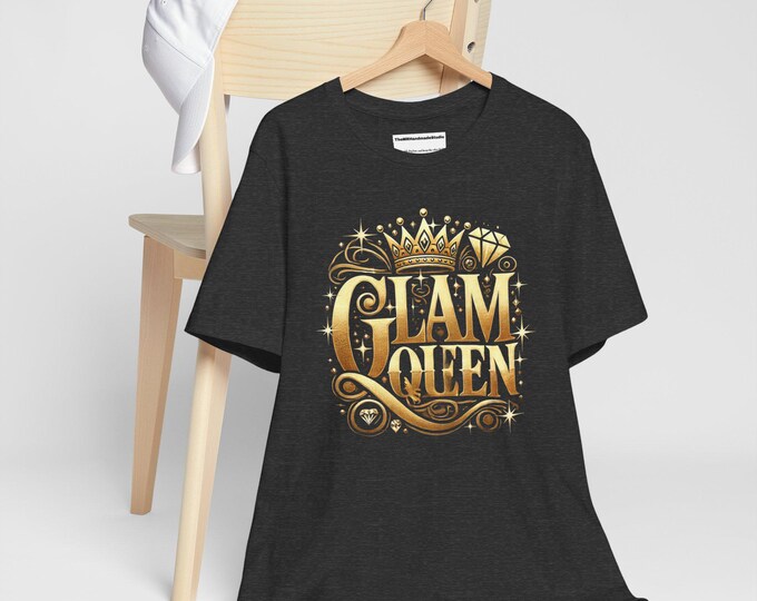 Glam Queen Tie Dye T-Shirt: Unisex Fashion Top